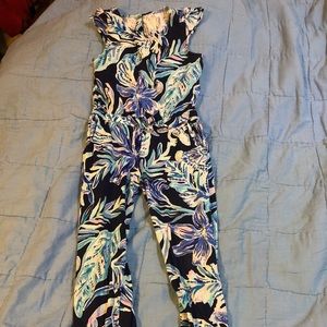 Lilly Pulitzer Girl’s Romper, Size M (6-7).
